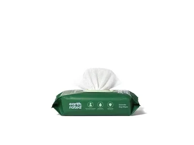 Earth Rated Dog Wipes Composteerbaar 20,5x20,5 cm 100 St - Lavendel - Image 2