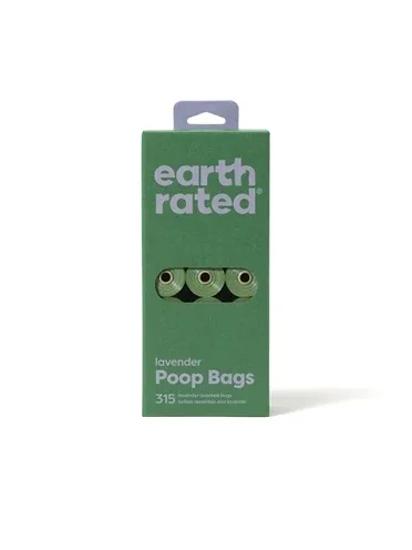 Earth Rated Poepzakjes Gerecycled 21x15 St - Lavendel - Image 2