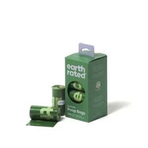 Earth Rated Poepzakjes Gerecycled 8x15 St - Lavendel
