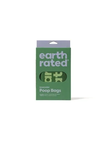 Earth Rated Poepzakjes met Handvaten Gerecycled 120 St - Lavendel - Image 2