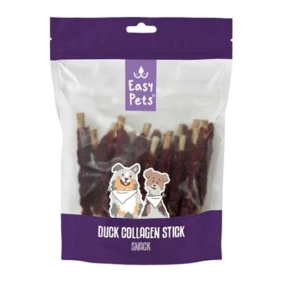 Easypets Collageen Kauwstaaf met Eend - 400 gram
