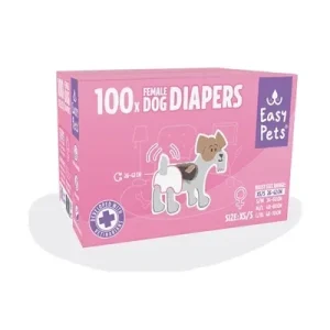 Easypets Hondenluiers Teef 100 St - XS