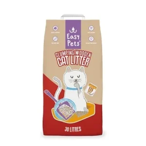 Easypets Kattenbakvulling Clumpiing Wood 30 Ltr - 30 liter