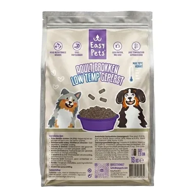 Easypets Low Temp Hondenbrok Adult - 15 kg