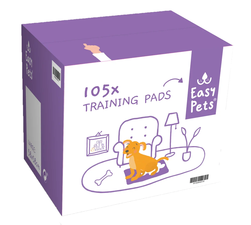 EasyPets Puppy - Trainings pads - 105 Stuks - Wit