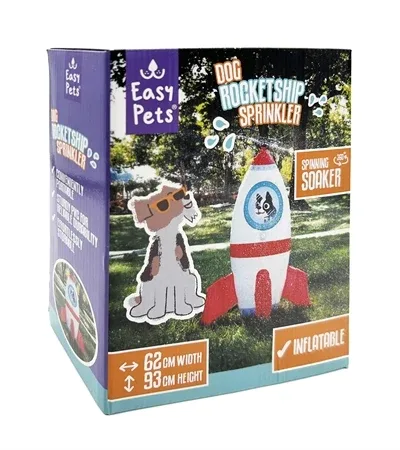 Easypets Summer Rocketship Sprinkler - Image 2
