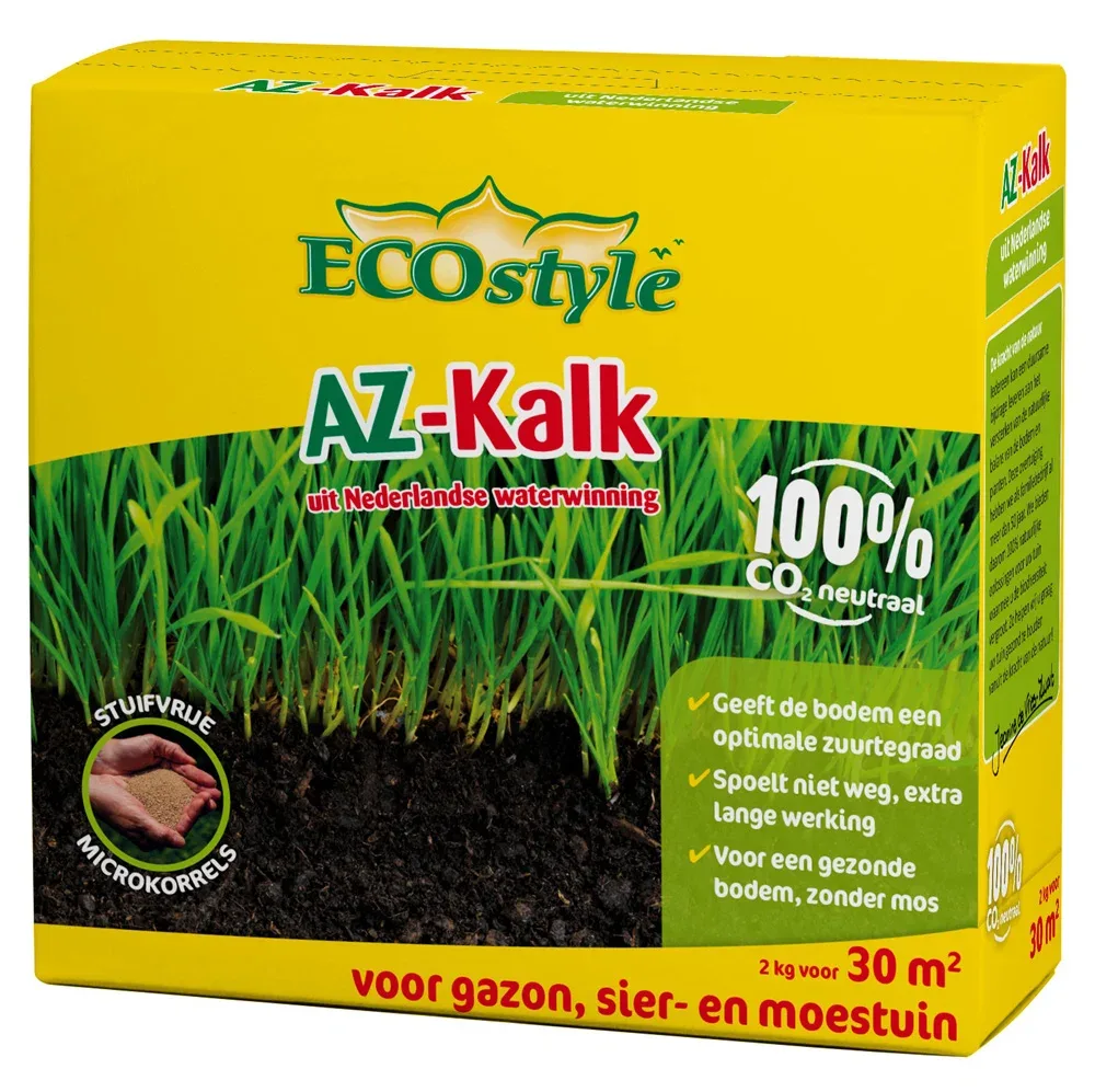 ECOstyle Gazon AZ-Kalk - 4-seizoenenkalk - 135 m2 - 10 Kilogram