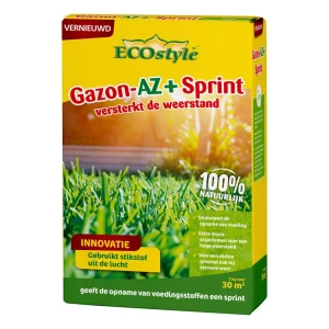 ECOstyle Gazon-AZ Sprint - Gazonmeststof - 30 m2 - 2 Kilogram