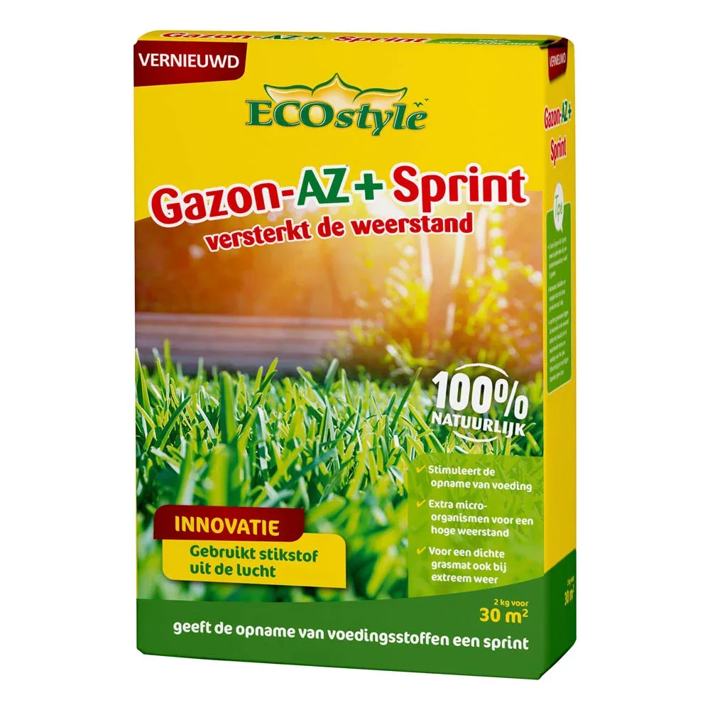 ECOstyle Gazon-AZ Sprint - Gazonmeststof - 70 m2 - 5 Kilogram