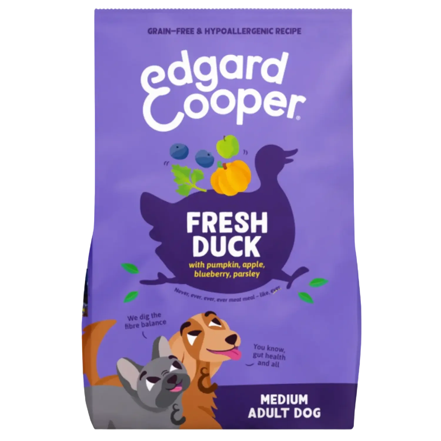Edgard & Cooper Adult Eend Medium 2.5 kg