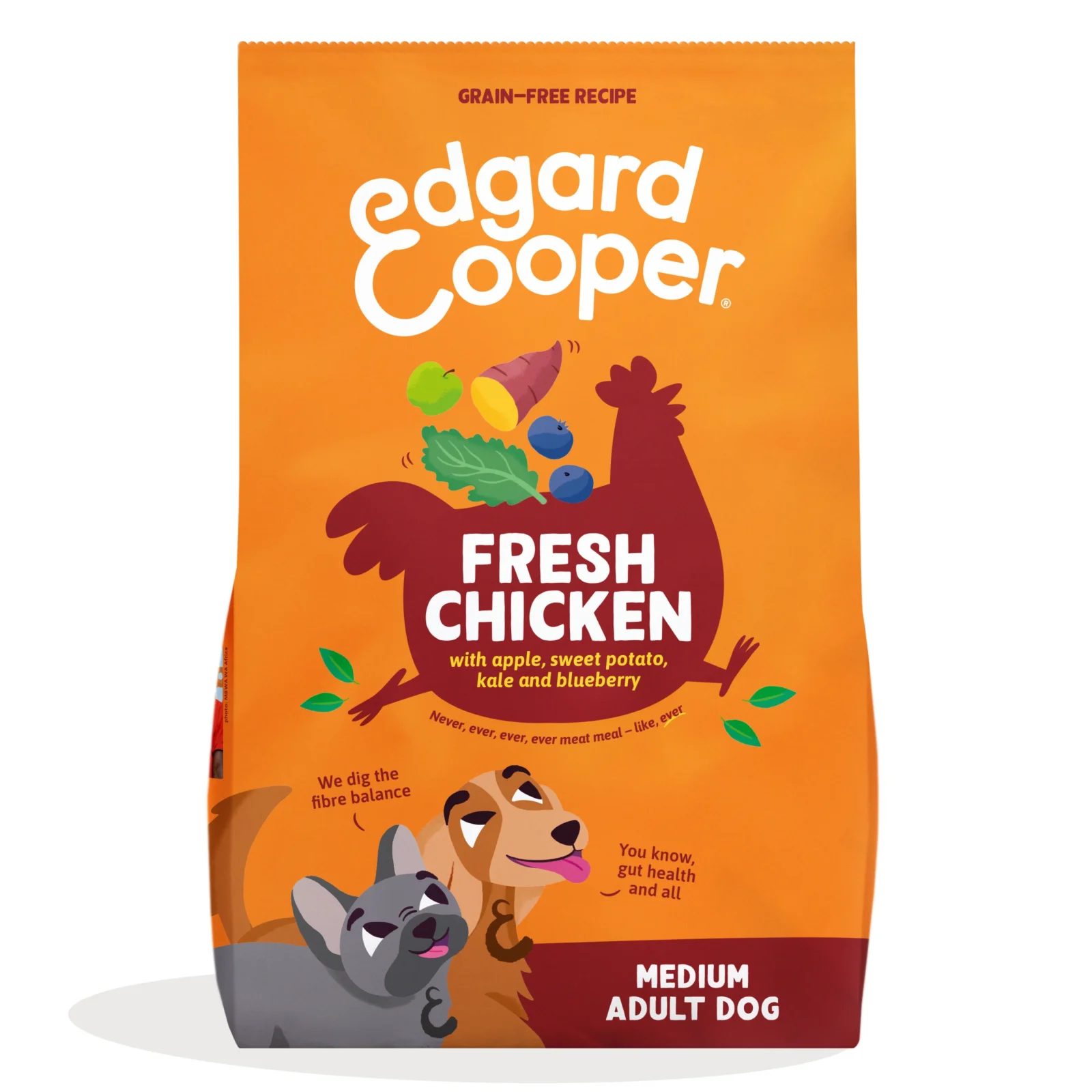 Edgard & Cooper Adult - Hondenvoer - 12 Kilogram - kip