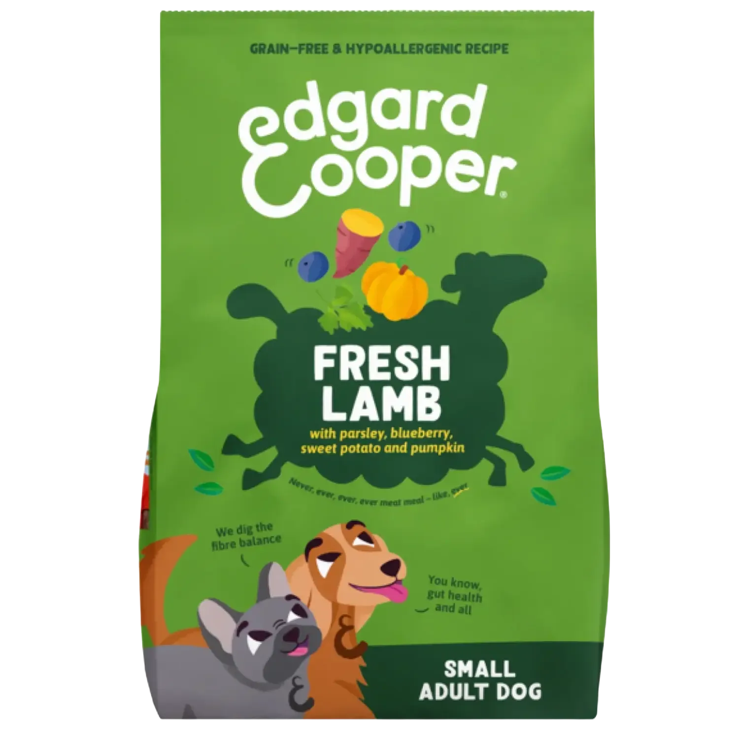 Edgard & Cooper Adult Small Lam 3 kg