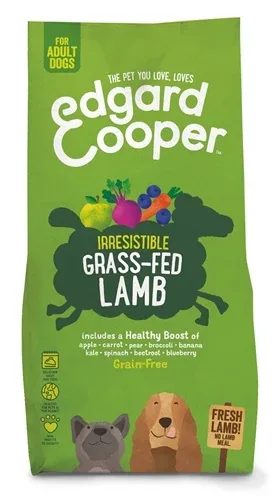 Edgard & Cooper Adult Verse Graslam Graanvrij - 7 kg