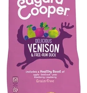 Edgard & Cooper Adult Verse Hert / Scharreleend Graanvrij - 12 kg