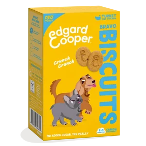 Edgard & Cooper Bravo Koekjes met Kalkoen & Kip 400 gram
