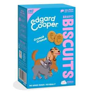 Edgard & Cooper Bravo Koekjes met Zalm & Kip 400 gram