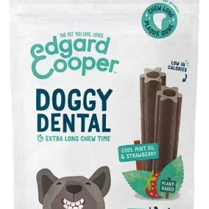 Edgard & Cooper Dental Sticks Aardbei / Mint - 105 gram