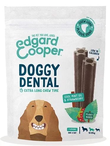 Edgard & Cooper Dental Sticks Aardbei / Mint - 160 gram