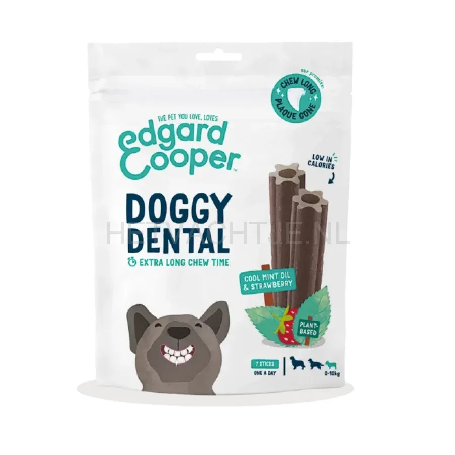 Edgard & Cooper - Doggy Dental Munt & Aardbei
