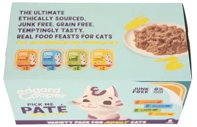 EDGARD & COOPER KAT ADULT PATE MULTIPACK 8X85 GR - Image 2