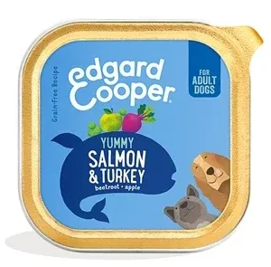 EDGARD & COOPER KUIPJE ZALM / KALKOEN GRAANVRIJ 11X150 GR
