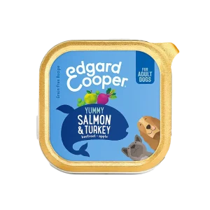 Edgard & Cooper Kuipje Zalm & Kalkoen Graanvrij 150 g