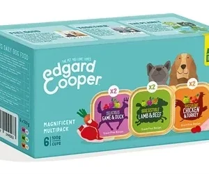 EDGARD & COOPER MULTIPACK HOND ADULT KIP / WILD / LAM GRAANVRIJ 6X100 GR