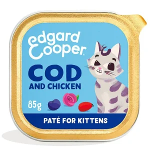 Edgard & Cooper Pat茅 - Kattenvoer - 85 Gram - kip, eend