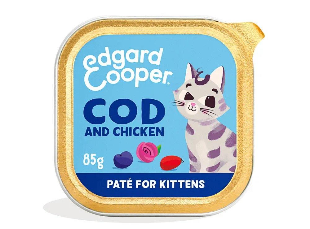 Edgard & Cooper Pat茅 - Kattenvoer - 85 Gram - kip, eend