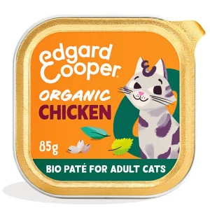 Edgard & Cooper Pat茅 Organisch - Kattenvoer - 85 Gram - kalkoen