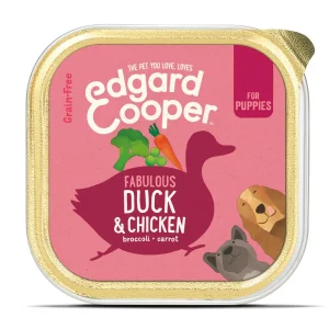 Edgard & Cooper Puppy - Hondenvoer - 300 Gram - kip, eend