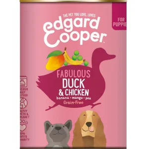 Edgard & Cooper Puppy - Hondenvoer - 400 Gram - kip, eend