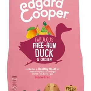 Edgard & Cooper Puppy Verse Scharreleend / Kip Graanvrij - 2,5 kg