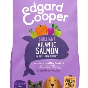 Edgard & Cooper Puppy Verse Zalm / Kalkoen Graanvrij - 12 kg