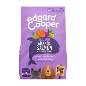 Edgard & Cooper Puppy Zalm & Kalkoen Graanvrij 7 kg