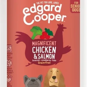 EDGARD & COOPER SENIOR KIP / ZALM BLIK GRAANVRIJ 6X400 GR