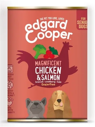 EDGARD & COOPER SENIOR KIP / ZALM BLIK GRAANVRIJ 6X400 GR