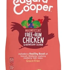 Edgard & Cooper Senior Verse Scharrelkip / Noorse Zalm Graanvrij - 12 kg