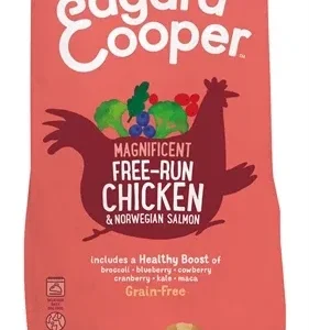 Edgard & Cooper Senior Verse Scharrelkip / Noorse Zalm Graanvrij - 7 kg