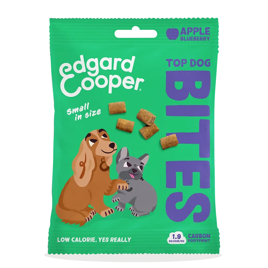 Edgard & Cooper Top Dog Bites Appel & Bosbes Small 50 gram