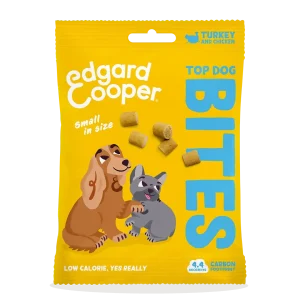 Edgard & Cooper Top Dog Bites Kalkoen & Kip Small 50 gram