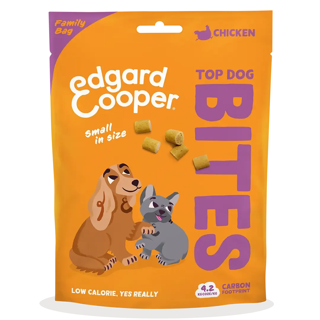 Edgard & Cooper Top Dog Bites Kip Small 120 g
