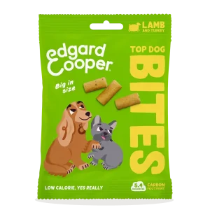 Edgard & Cooper Top Dog Bites Lam & Kalkoen Large 50 gram