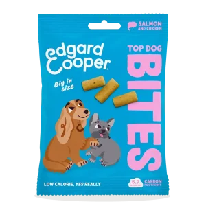 Edgard & Cooper Top Dog Bites Zalm & Kip Large 50 gram