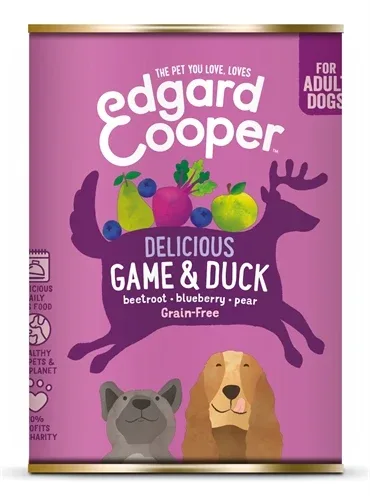 EDGARD & COOPER WILD / EEND BLIK GRAANVRIJ 6X400 GR