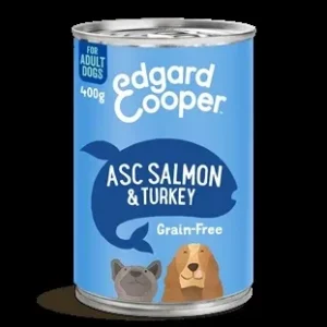 EDGARD & COOPER ZALM / KALKOEN BLIK GRAANVRIJ 6X400 GR