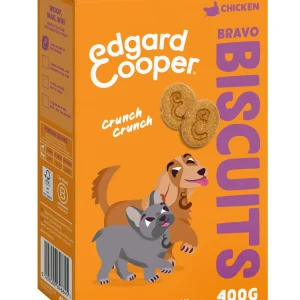 Edgard en Cooper Biscuit Adult - Hondensnack - 400 Gram - kip, zalm