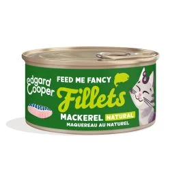 Edgard&Cooper Fillets - Natvoer - 70 g Makreel - Natvoer - Pets Place