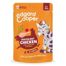 Edgard&Cooper Sauce pouche adult - Natvoer - Kip 85 g - Natvoer - Pets Place