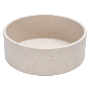 Eetbak Noor Hondenvoerbak Bamboo Beige 14 cm